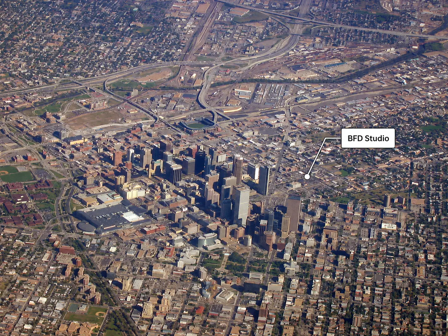Denver, home to the BFD studio.